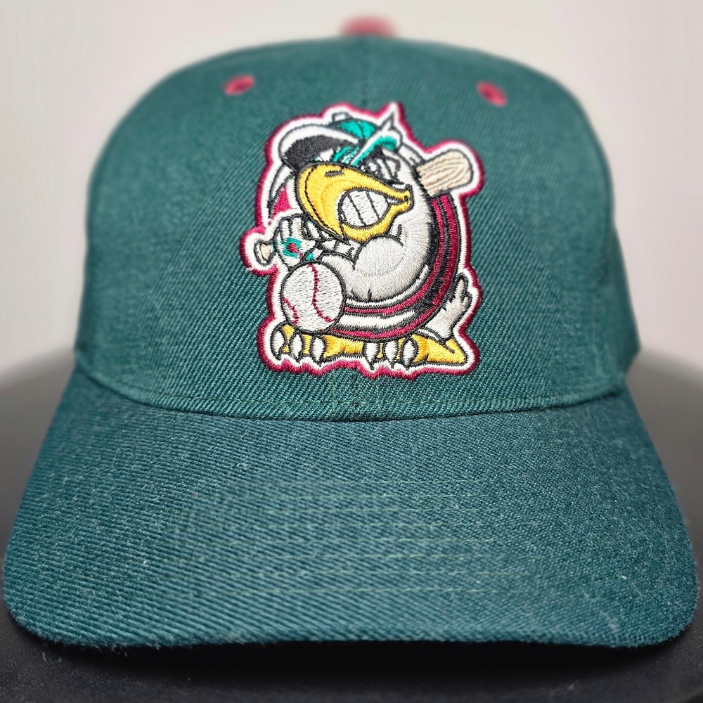 South Bend Silver Hawks 7¹/⁴ Zephyr Graf-X DH Vintage MILB Baseball Fitted Hat